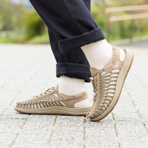 Men's UNEEK Sneaker  |  Timberwolf/Plaza Taupe - Image 7