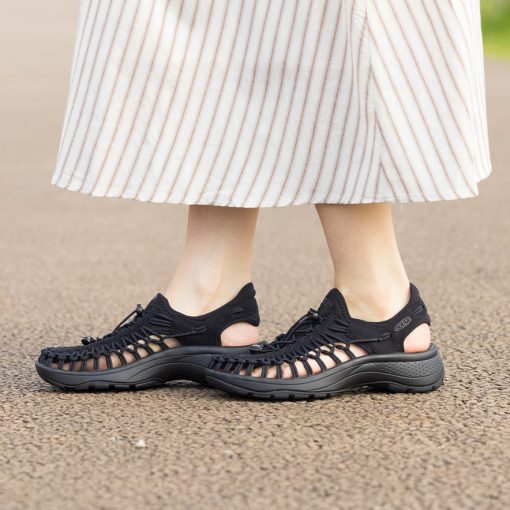Women's UNEEK Astoria  |  Black/Black - Image 8