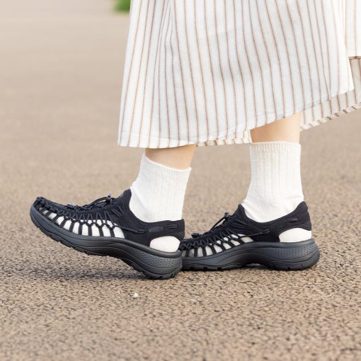 Women's UNEEK Astoria  |  Black/Black - Image 7