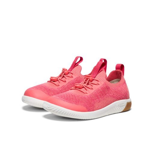 Little Kids' KNX Knit Sneaker  |  Dubarry/Star White - Image 2