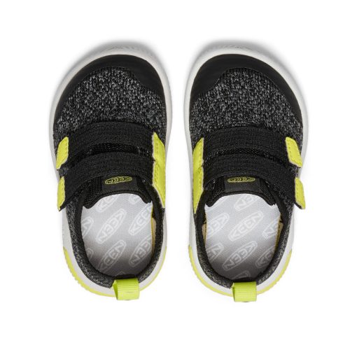 Toddlers' KNX Knit Double Strap  |  Black/Evening Primrose - Image 4