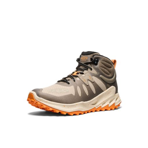 Men's Zionic Waterproof Hiking Boot  |  Brindle/Bright Marigold - Image 3