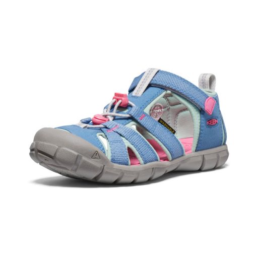 Big Kids' Seacamp II CNX  |  Coronet Blue/Hot Pink - Image 3