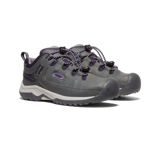 Big Kids' Targhee Waterproof Shoe  |  Magnet/Tillandsia Purple - Image 2