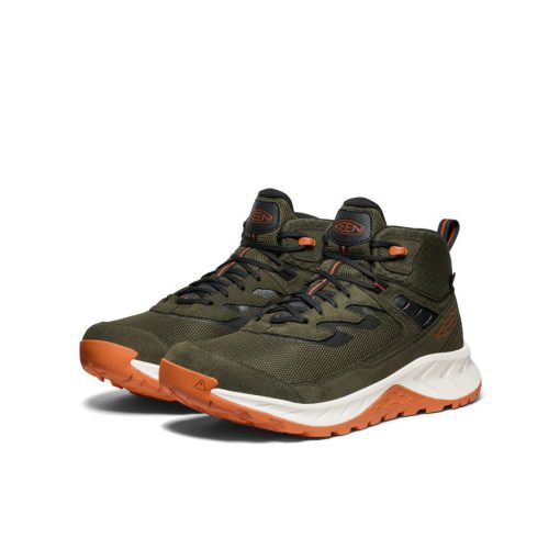 Men's Hightrail Waterproof Hiking Boot  |  Forest Night/Gold Flame - Image 2
