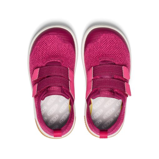 Little Kids' KNX Knit Double Strap  |  Beaujolais/Raspberry - Image 4