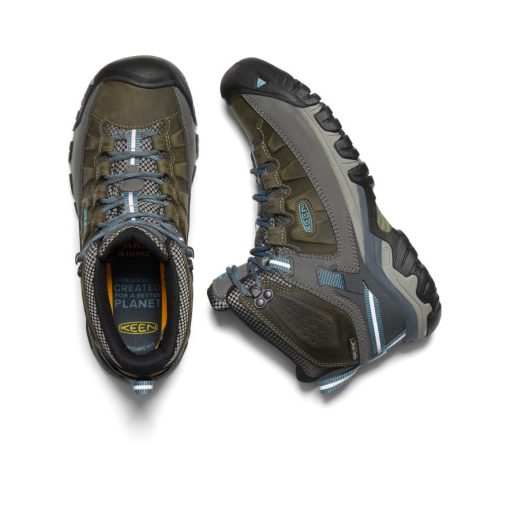 Women's Targhee III Waterproof Mid  |  Magnet/Atlantic Blue - Image 4