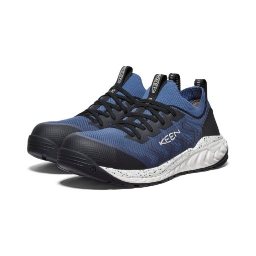 Men's Arvada Shift ESD Work Sneaker (Carbon Toe)  |  Vintage Indigo/Black - Image 2
