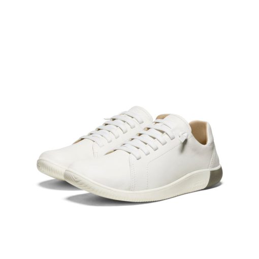 Men's KNX Leather Sneaker  |  Star White/Star White - Image 2