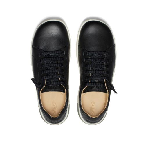 Men's KNX Leather Sneaker  |  Black/Star White - Image 4