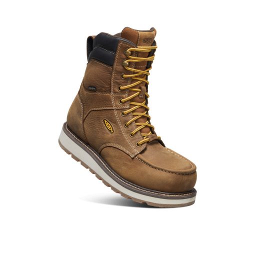 Men's Cincinnati 8 Waterproof Boot (Carbon Toe)  |  Belgian/Sandshell - Image 3