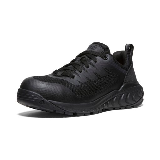 Women's Arvada ESD Work Sneaker (Carbon Toe)  |  Black/Black - Image 3