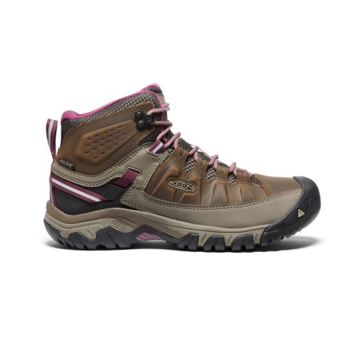 Women's Targhee III Waterproof Mid  |  Weiss/Boysenberry - Image 9