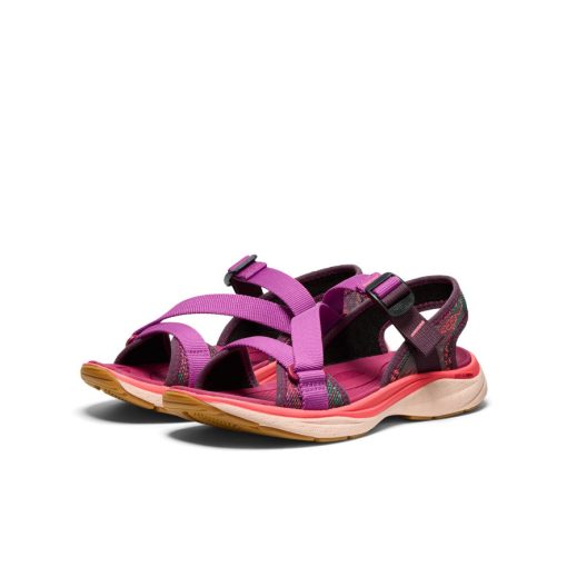 Women's Leiki Open-Toe Sandal  |  Plum Perfect/Dubarry - Image 3