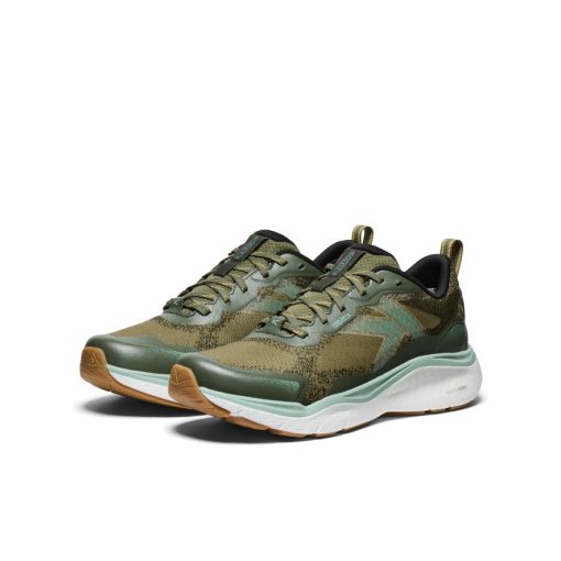 Women's Leiki Waterproof Hiking Shoe  |  Winter Moss/Granite Green - Image 2