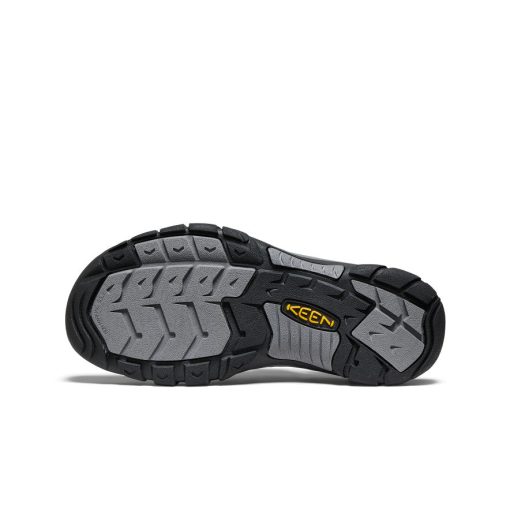Men's Newport Leather Sandal  |  Black/Steel Grey - Image 6