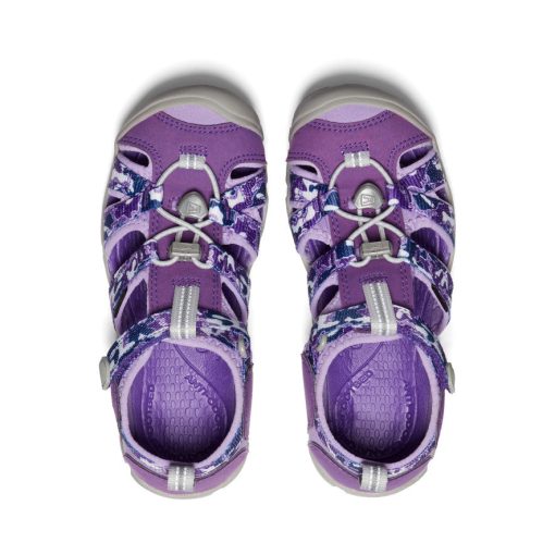 Big Kids' Seacamp II CNX  |  Camo/Tillandsia Purple - Image 4