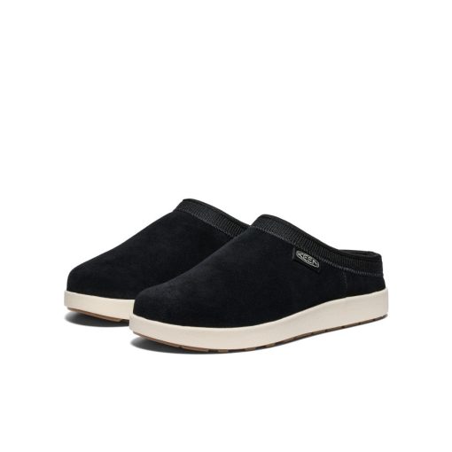 Women's Elle Suede Mule  |  Black/Birch - Image 2