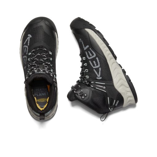 Women's NXIS EVO Waterproof Boot  |  Black/Blue Glass - Image 4