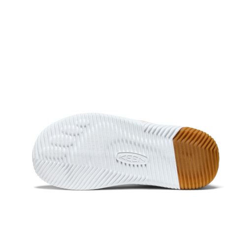 Big Kids' KNX Leather Sneaker  |  Gold Flame/Star White - Image 5