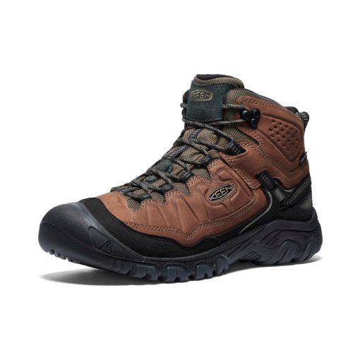 Men's Targhee IV Waterproof Hiking Boot  |  Bison/Black - Image 3