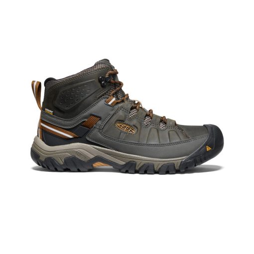 Men's Targhee III Waterproof Mid  |  Black Olive/Golden Brown - Image 9