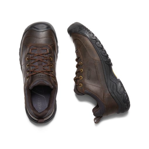 Men's Targhee III Oxford Wide Shoe  |  Dark Earth/Mulch - Image 4
