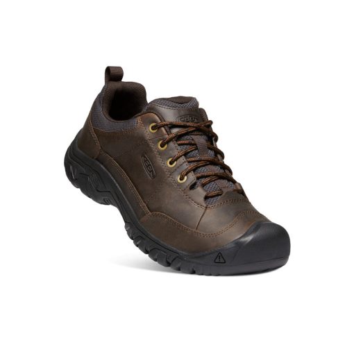 Men's Targhee III Oxford Wide Shoe  |  Dark Earth/Mulch - Image 3