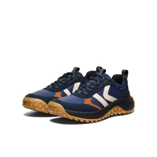 Women's KS86 Leather Sneaker  |  Sky Captain/Birch - Image 3