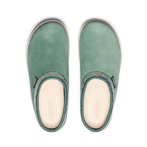 Women's Elle Suede Mule  |  Dark Forest/Birch - Image 4