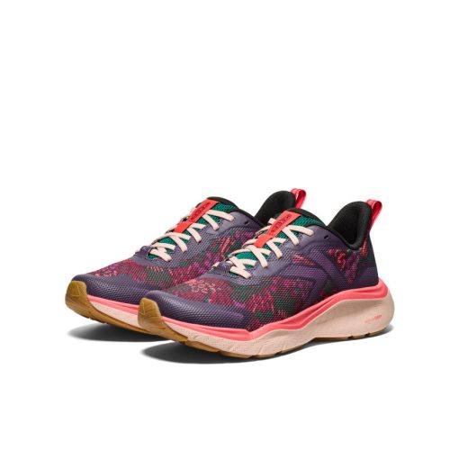 Women's Leiki Speed Hiking Shoe  |  Plum Perfect/Floral - Image 2