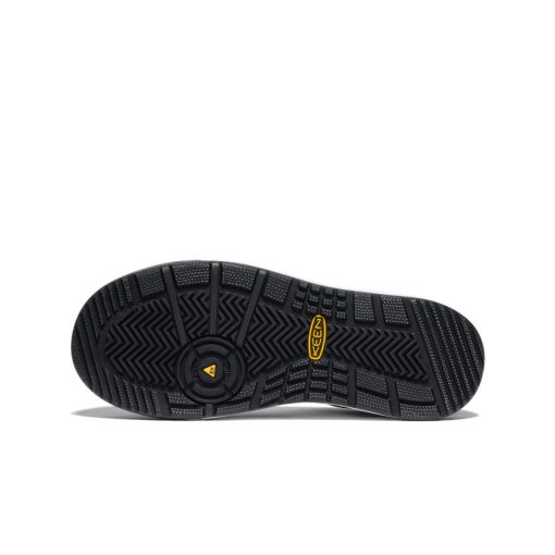 Women's Overton Work Shoe (Carbon Toe)  |  Star White/Black - Image 7