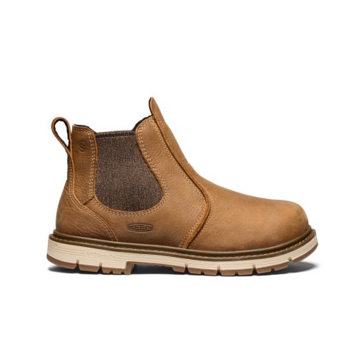 Women's San Jose Pull-On 90° Heel Boot (Soft Toe)  |  Belgian/Gum