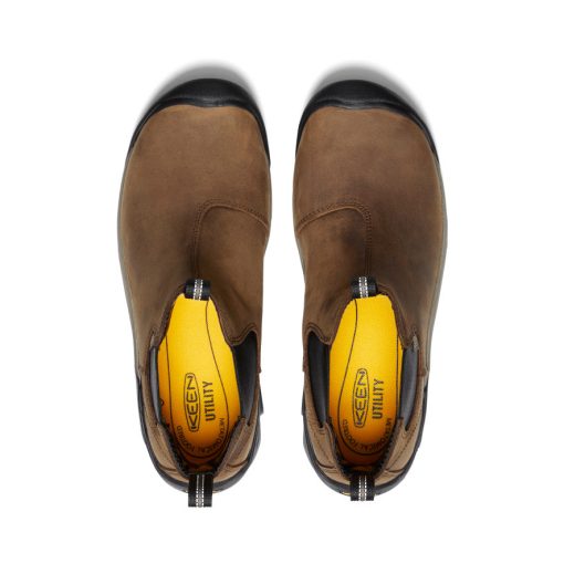 Men's Lansing Chelsea (Steel Toe)  |  Dark Earth/Black - Image 4
