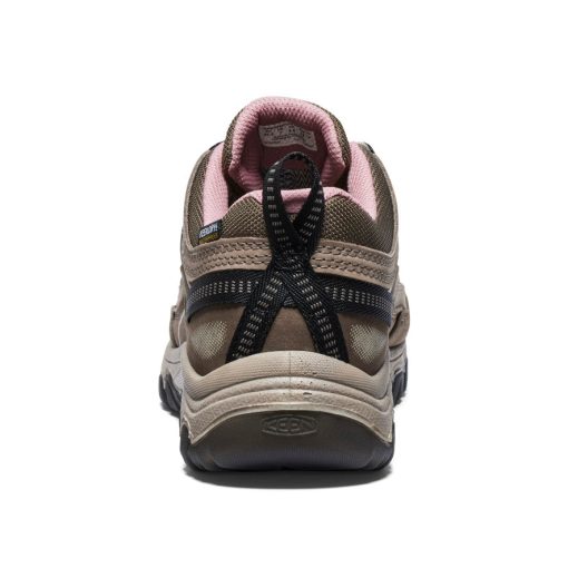 Women's Targhee IV Waterproof Hiking Shoe  |  Brindle/Nostalgia Rose - Image 5