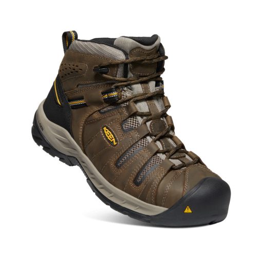 Men's Flint II Boot (Steel Toe)  |  Cascade Brown/Golden Rod - Image 3