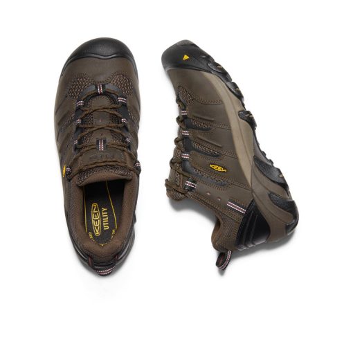 Men's Lansing Low (Steel Toe)  |  Cascade Brown/Fired Brick - Image 4