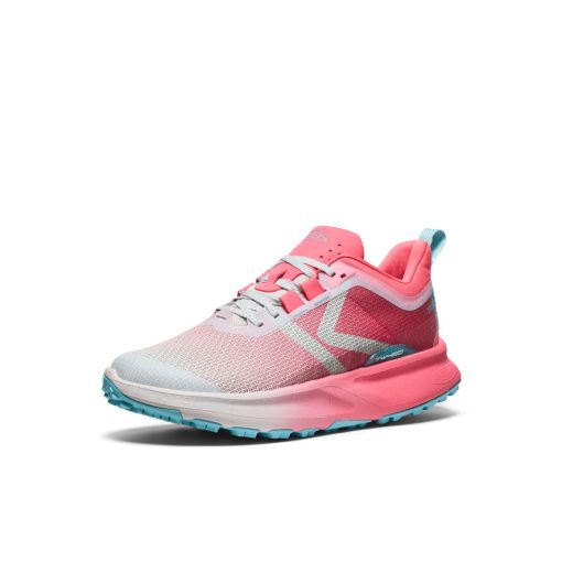 Women's 450 Dirt Waterproof Hiking Shoe  |  Rouge Red/Star White - Image 3
