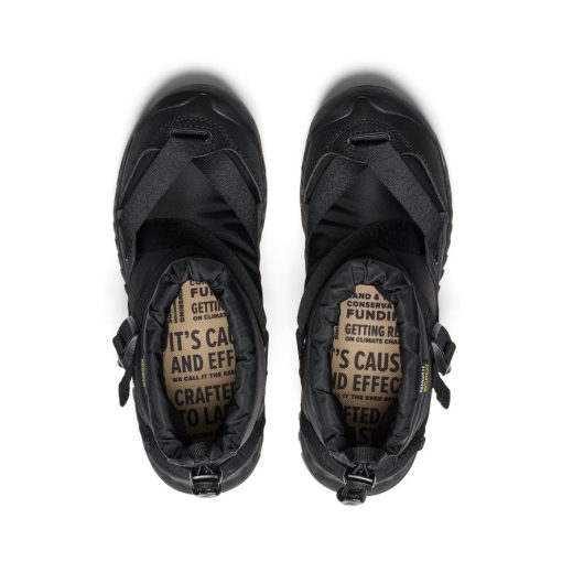 Women's Hoodzerra II Waterproof Boot  |  Black/Black - Image 4