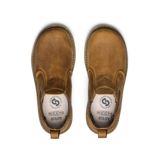 Women's San Jose Pull-On 90° Heel Boot (Soft Toe)  |  Belgian/Gum - Image 4