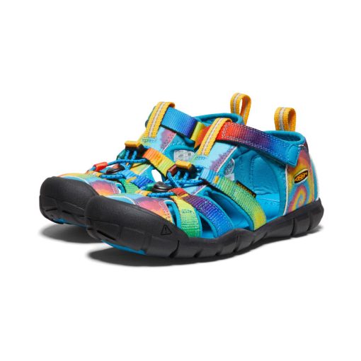 Big Kids' Seacamp II CNX  |  Vivid Blue/Original Tie Dye - Image 2
