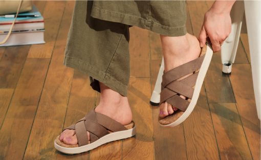 Women's Elle Mixed Slide  |  Brindle/Birch - Image 7