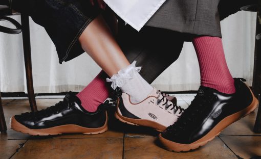 Women's Jasper Sneaker x Highsnobiety  |  Pink/Gum - Image 8