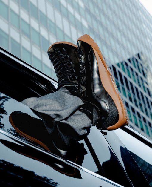Women's Jasper Sneaker x Highsnobiety  |  Black/Gum - Image 10