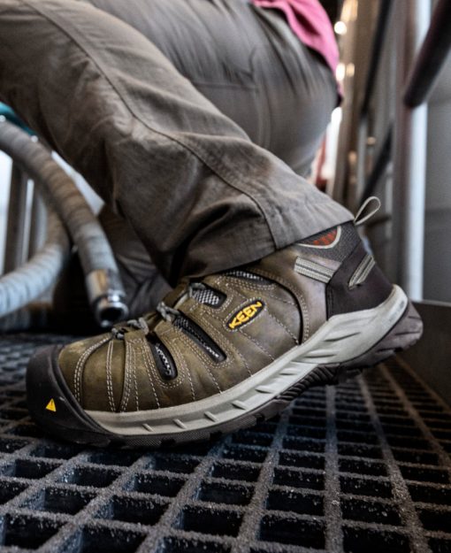 Men's Flint II (Steel Toe)  |  Gargoyle/Paloma - Image 8