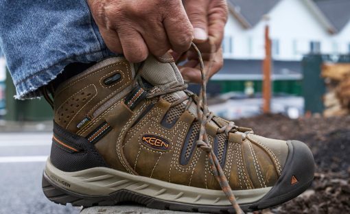 Men's Flint II Waterproof Mid (Soft Toe)  |  Steel Grey/Tortoise Shell - Image 7
