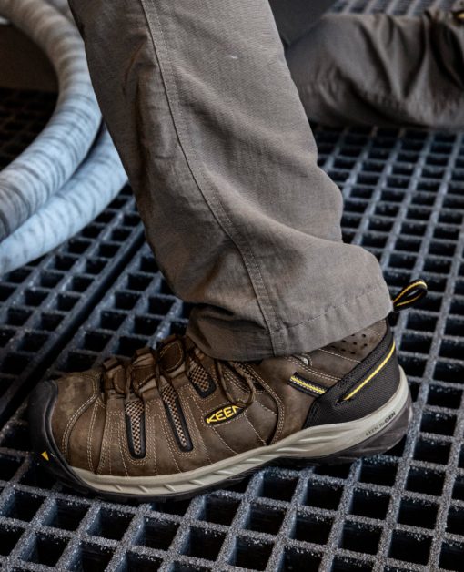 Men's Flint II Boot (Steel Toe)  |  Cascade Brown/Golden Rod - Image 8