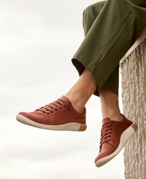 Men's KNX Leather Sneaker  |  Tortoise Shell/Plaza Taupe - Image 8