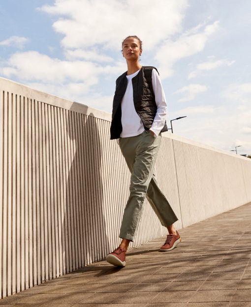 Women's KNX Leather Sneaker  |  Tortoise Shell/Plaza Taupe - Image 9