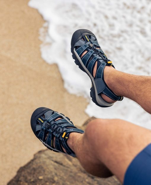 Men's Newport H2 Sandal  |  Black/Steel Grey - Image 9